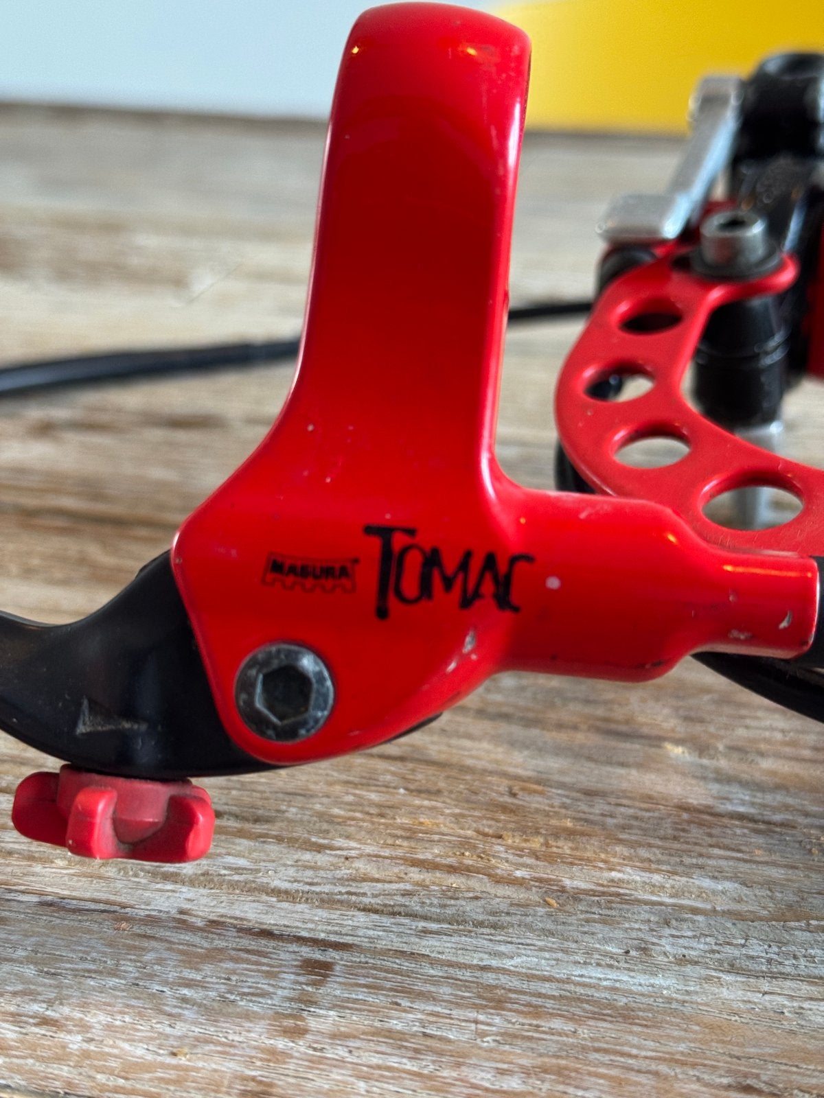 Magura Special Edition Tomac HS22 - Vintage MTB Remset, Fietsen en Brommers, Remmen, Gebruikt, Ophalen of Verzenden, Aluminium