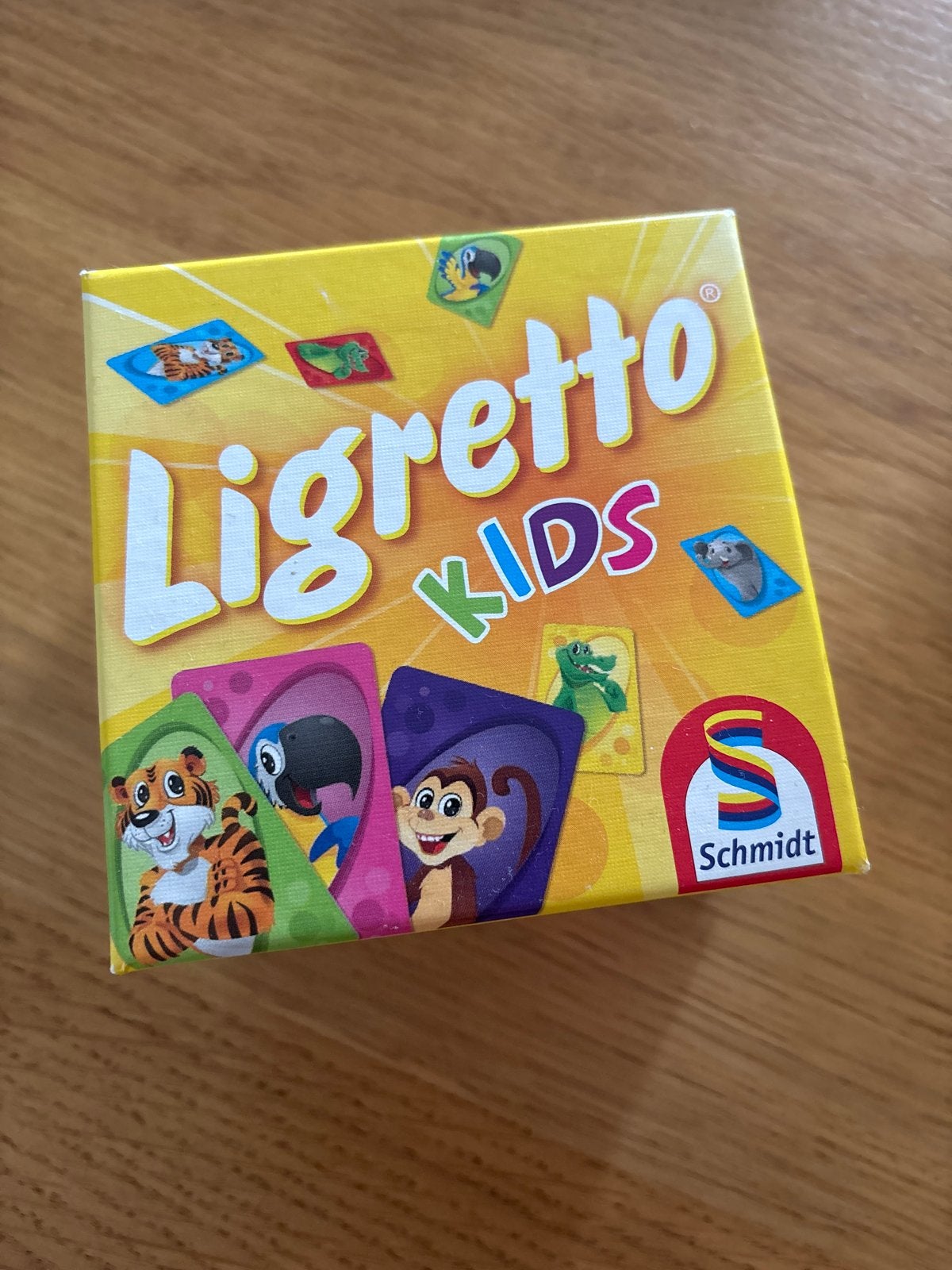 Ligretto Kids Kaartspel - Schmidt, Drie of vier spelers, Ophalen of Verzenden, Zo goed als nieuw