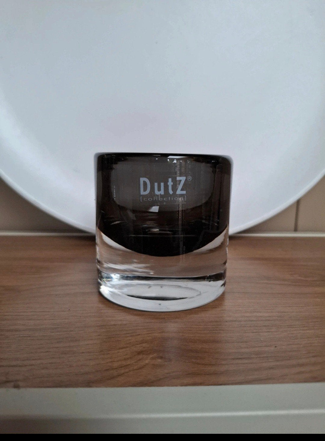 Dutz Collection mondgeblazen waxinelichthouder 9x9 cm, 9 cm, Waxinelichthouder, Ophalen of Verzenden, Overige merken