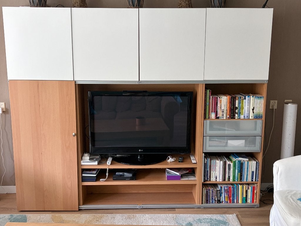 Kast IKEA besta met schuifdeuren, Ophalen, Gebruikt
