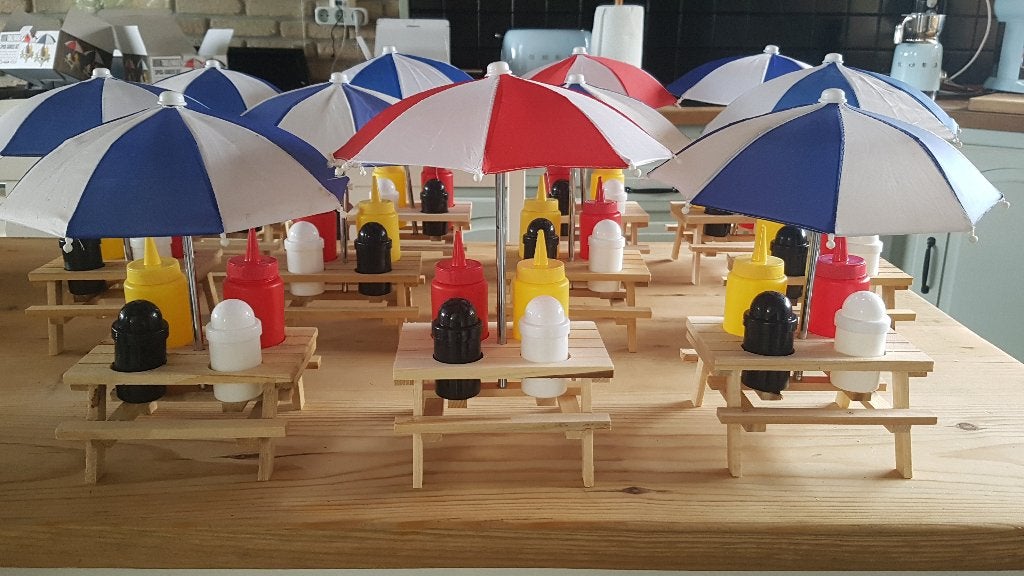 Sauzen set bbq picknicktafel, 3 stuks, nieuw, Ophalen of Verzenden, Nieuw