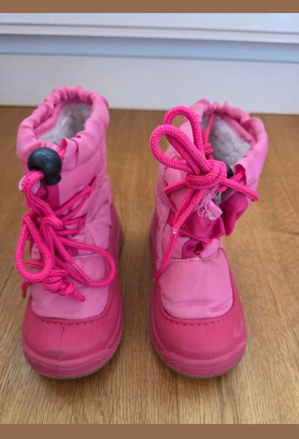 Roze Moonboots snowboot mt 24, Kinderen en Baby's, Kinderkleding | Schoenen en Sokken, Gebruikt, Meisje, Moonboots, Ophalen of Verzenden