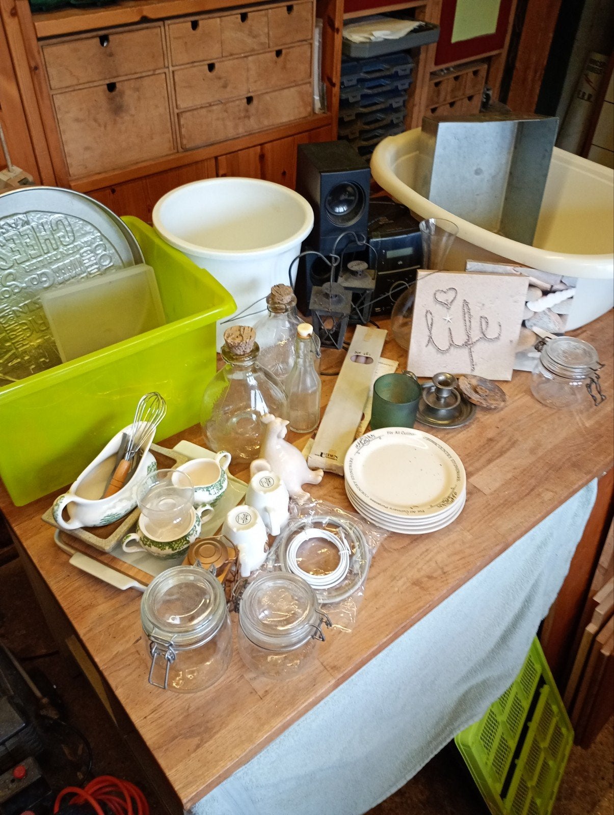 rommelmarkt spullen, Diversen, Ophalen