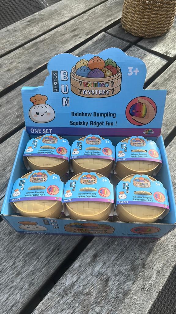 Squishy dumpling fidget rainbow mystery, Kinderen en Baby's, Speelgoed | Educatief en Creatief, Ophalen of Verzenden, Nieuw