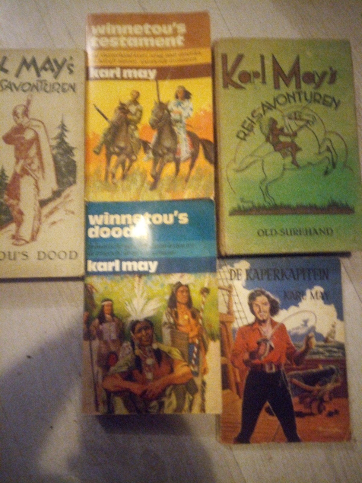 Karl May Boeken Collectie - Winnetou, Reisavonturen, Verzenden