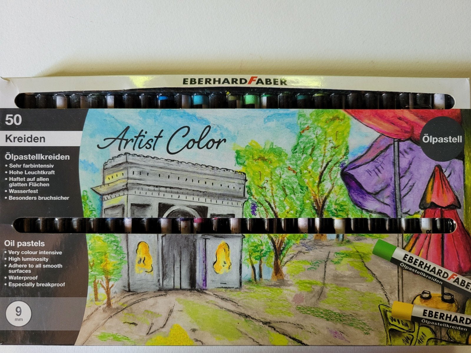 NIEUW Eberhard Faber Artist Color Oliepastelkrijt - 50 stuks, Verzenden, Nieuw, Overige typen