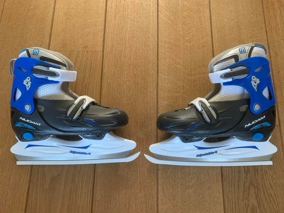 Nijdam verstelbare schaatsen 34-37, Sport en Fitness, Schaatsen, Ophalen of Verzenden, Zo goed als nieuw, IJshockeyschaatsen, Nijdam
