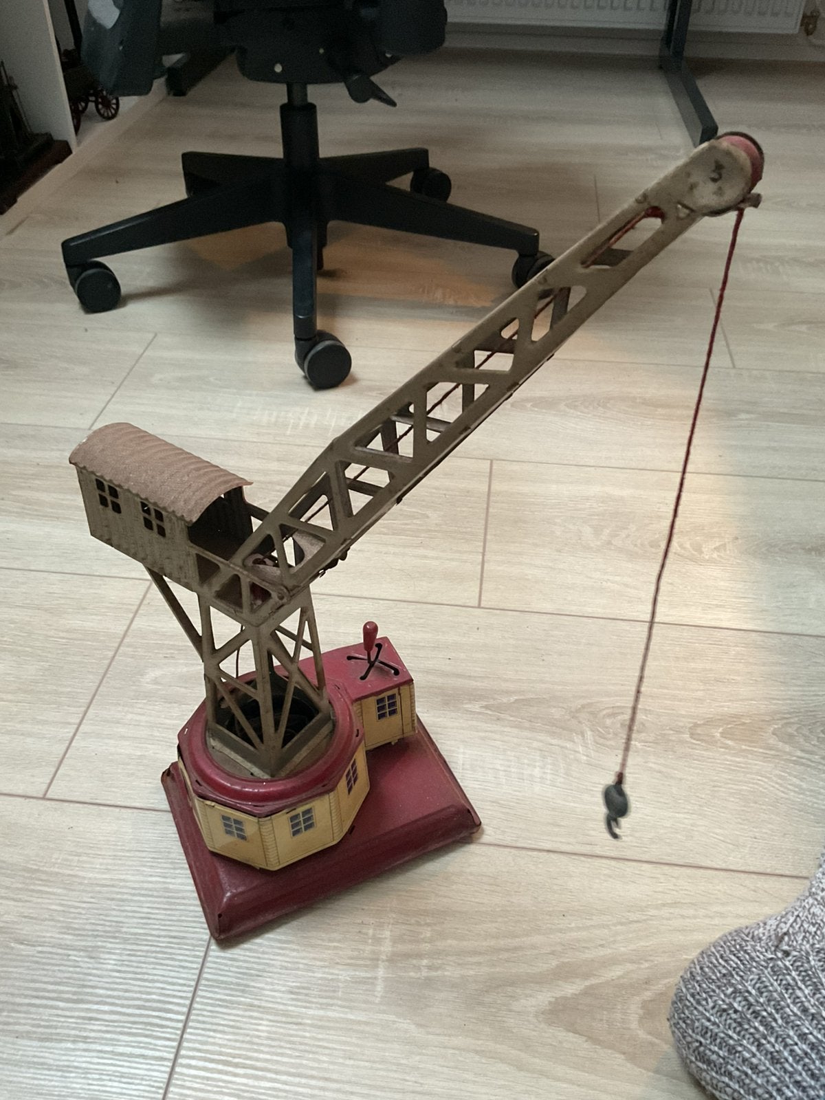 Antiek blikken kraan, Ophalen of Verzenden