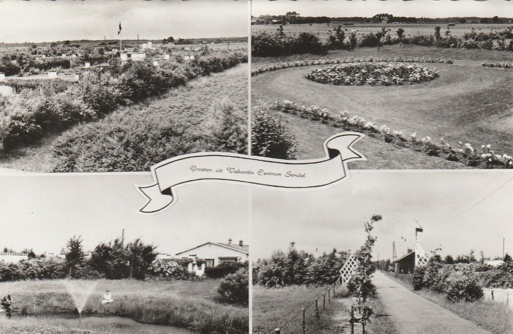 Sondel, Ophalen of Verzenden, 1940 tot 1960, Gelopen, Friesland