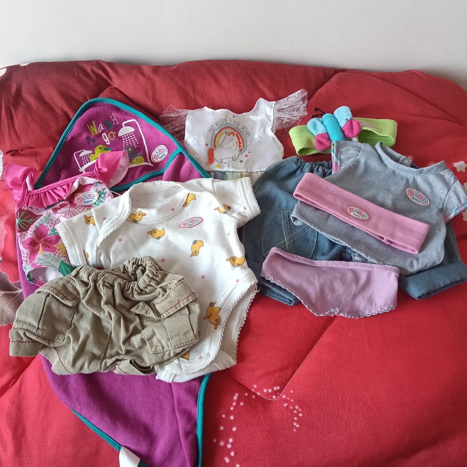Baby Born Kleding, Schoentjes etc. Zapf, Ophalen of Verzenden, Zo goed als nieuw, Babypop