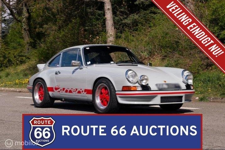 Porsche 911 Carrera RS 2.7 Replica | 1978 | Route 66 Auction, Auto's, Overige carrosserieën, Zwart, Bedrijf, Porsche