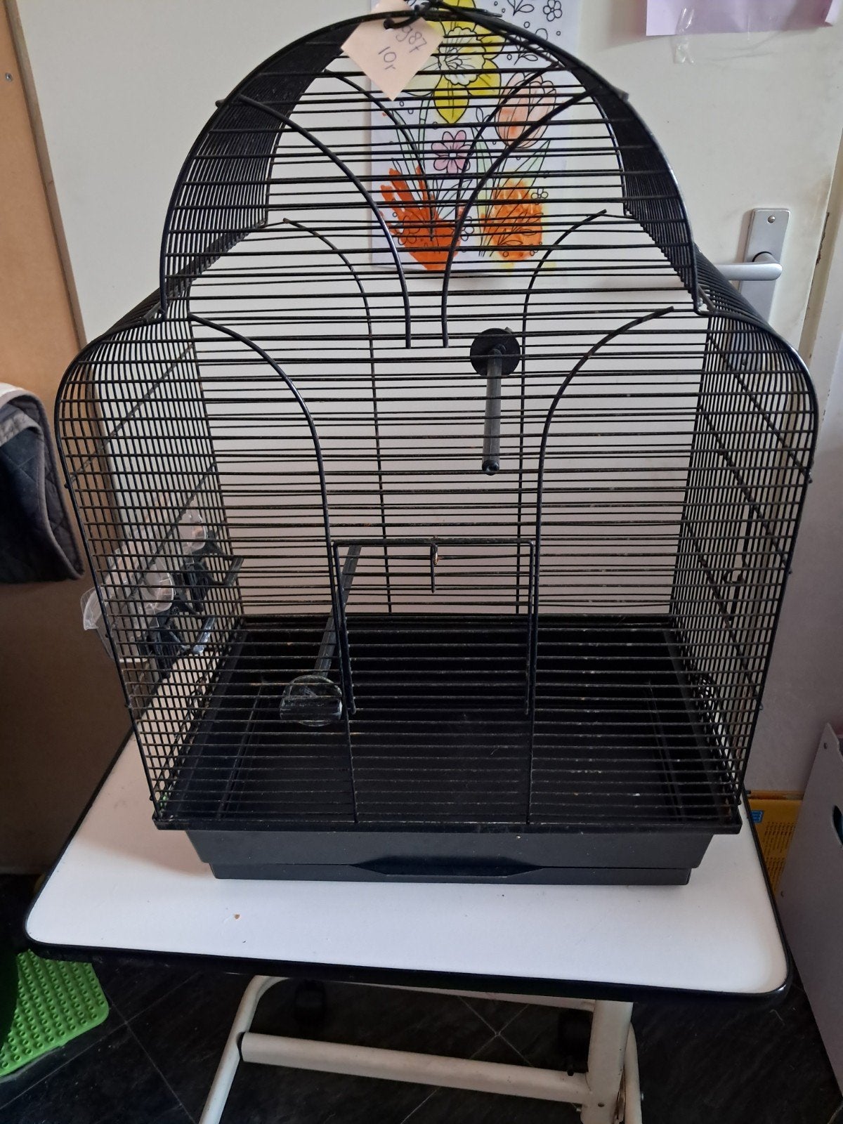 nood kooi nr 987, Dieren en Toebehoren, Vogels | Hokken en Kooien, Ophalen, Gebruikt, Vogelkooi