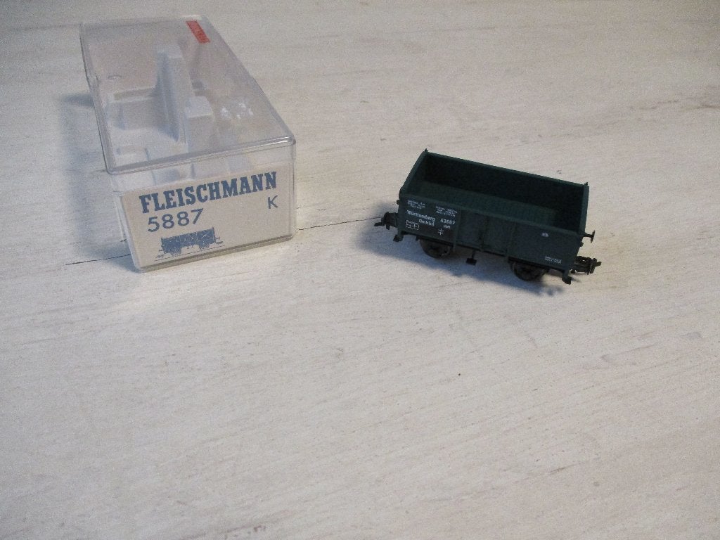 Fleischmann Bak wagon no 5887 K, Hobby en Vrije tijd, Modeltreinen | H0, Gelijkstroom, Fleischmann, Wagon, Ophalen of Verzenden