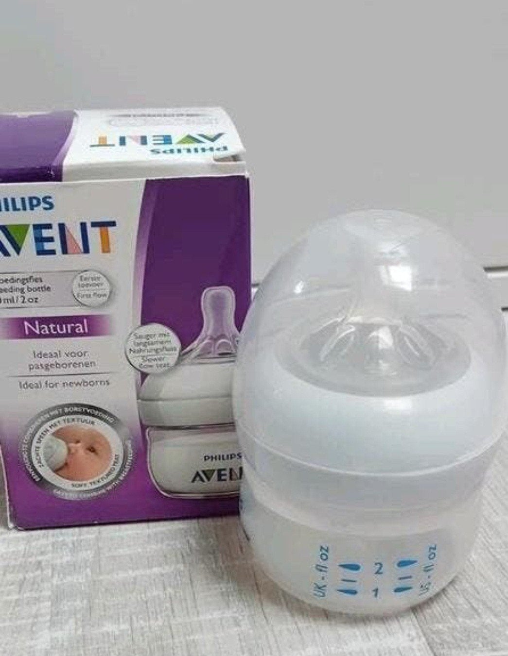Baby flesje Avent + gratis etui en kaarsje, Ophalen of Verzenden, Nieuw, Overige typen