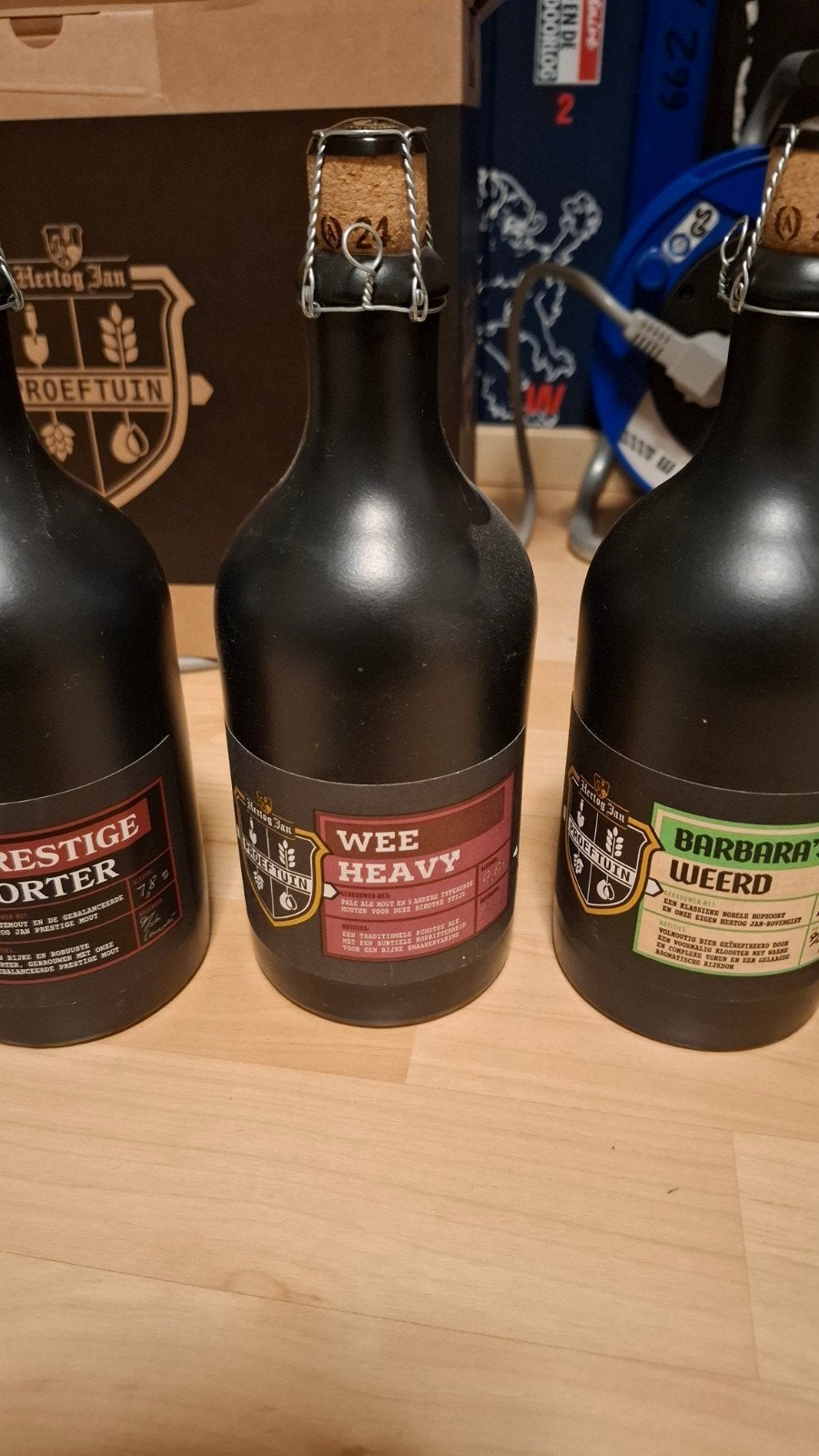Hertog jan proeftuin wee heavy, Verzamelen, Ophalen of Verzenden, Flesje(s), Hertog Jan
