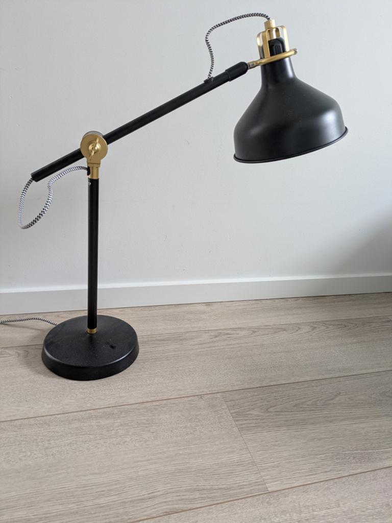 Ikea Bureaulamp Ranarp, Ophalen, Zo goed als nieuw, Minder dan 50 cm