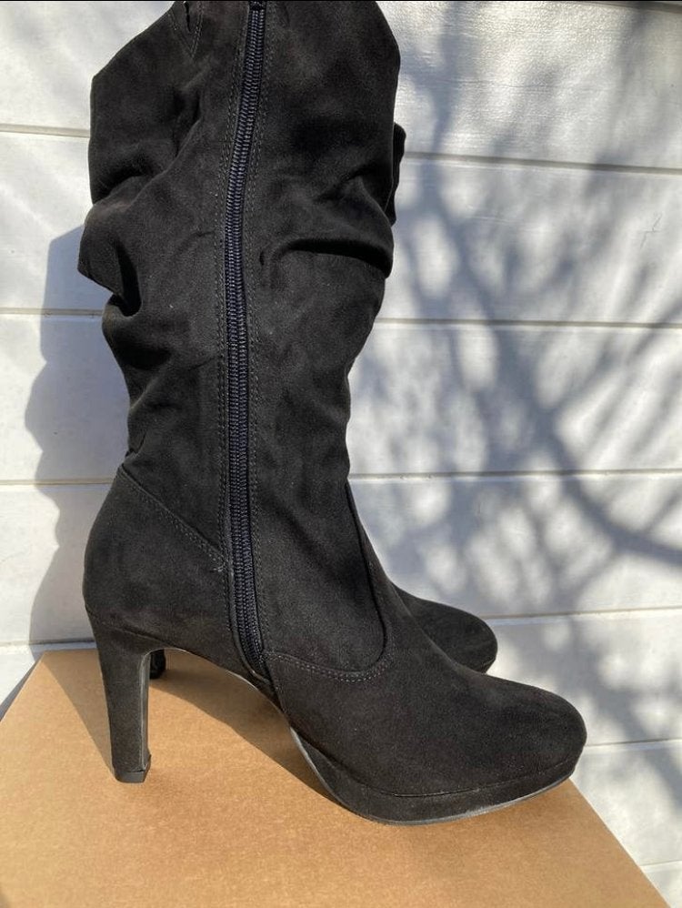 Laarzen, zwart, 38, Kleding | Dames, Hoge laarzen, Zwart, Ophalen of Verzenden, Zo goed als nieuw