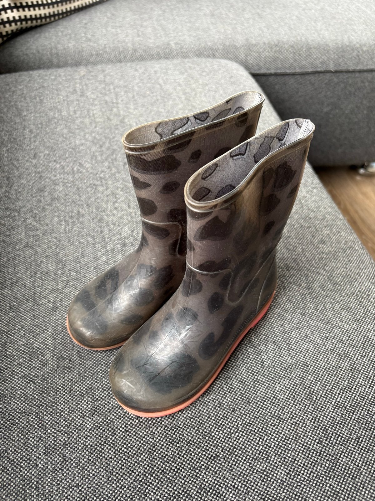 Hema regenlaarzen camouflage maat 23, Ophalen, Gebruikt, Jongen of Meisje, Laarzen