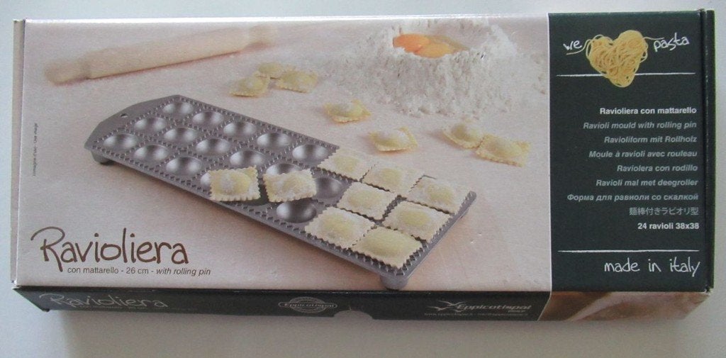 Raviolimal met deegroller, Ophalen, Metaal, Riviera Maison, Nieuw