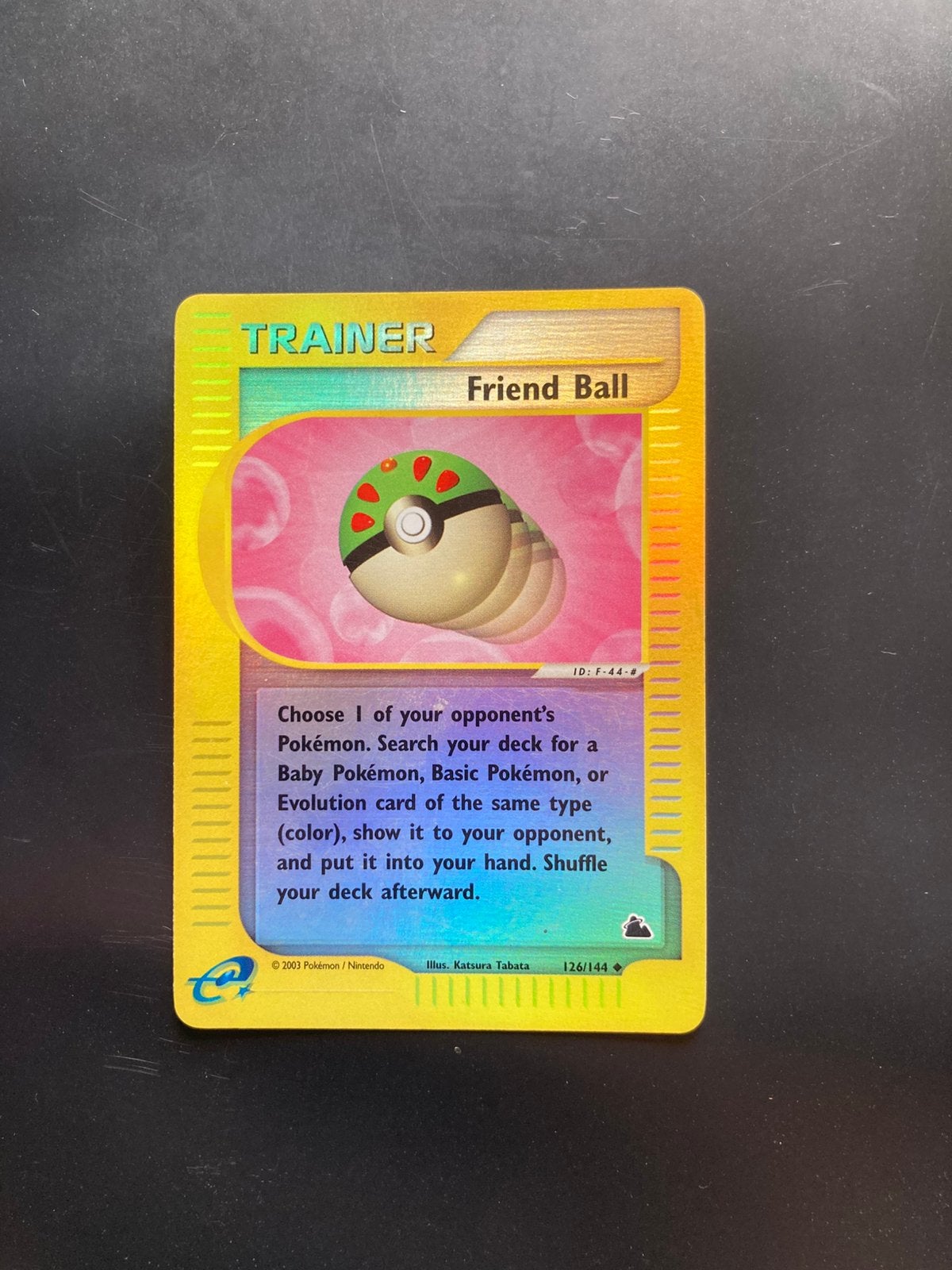 Pokemon kaart Friend Ball Reverse Holo, Ophalen of Verzenden, Zo goed als nieuw