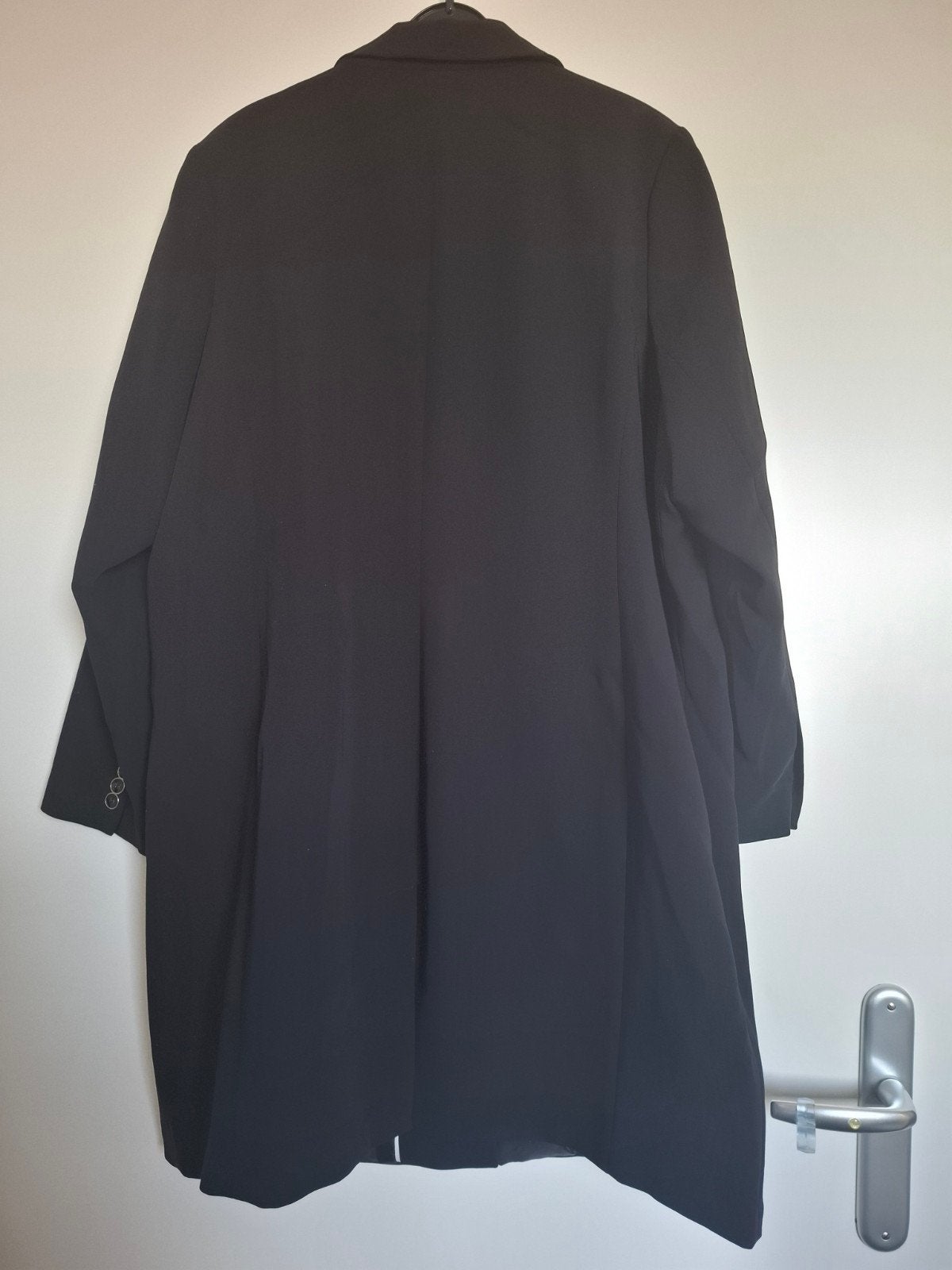Promiss Zwarte Lange Blazer Maat 48, Promiss, Zwart, Maat 46/48 (XL) of groter, Ophalen of Verzenden