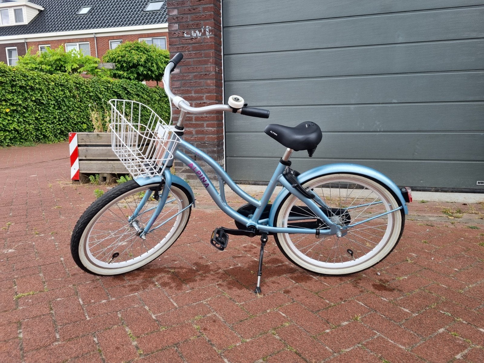 Alpina Ocean 22" Meisjesfiets Dusk Blue Matt, Ophalen, Zo goed als nieuw, 22 inch