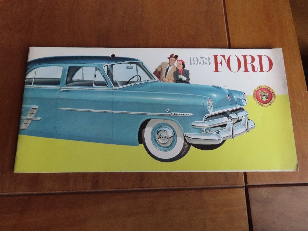NL folder Ford USA programma 1953, 32 blz, Ford, Ophalen of Verzenden, Zo goed als nieuw, Ford Motor Company