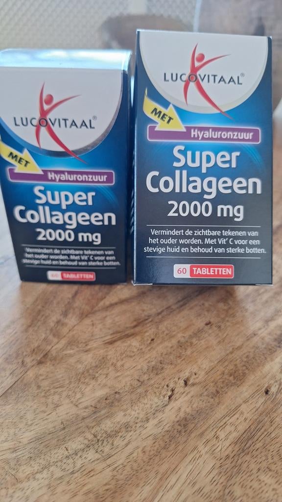 Lucovitaal Super Collageen - Nieuw & Ongeopend!, Sieraden, Tassen en Uiterlijk, Uiterlijk | Dieet en Afvallen, Ophalen of Verzenden