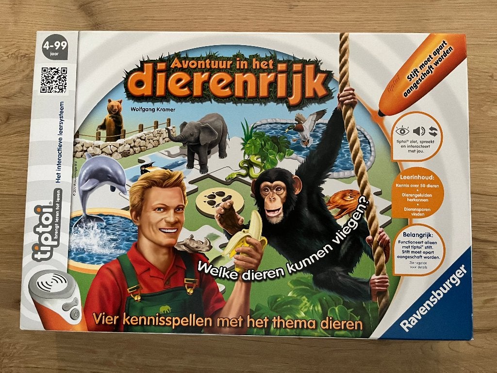 TIPTOI - Avontuur in het dierenrijk, Ophalen of Verzenden, Zo goed als nieuw, Ontdekken