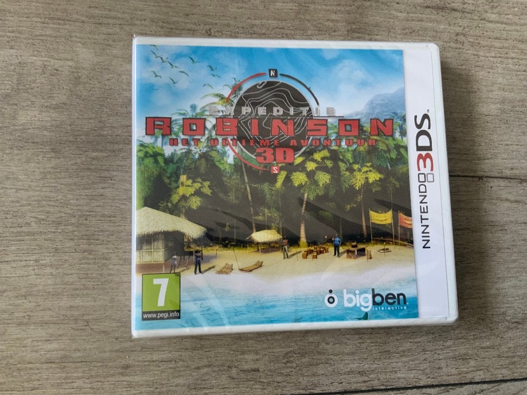 NIEUW Geseald Expeditie Robinson Het ultieme Avontuur 3D 3DS, Spelcomputers en Games, Games | Nintendo 2DS en 3DS, Avontuur en Actie