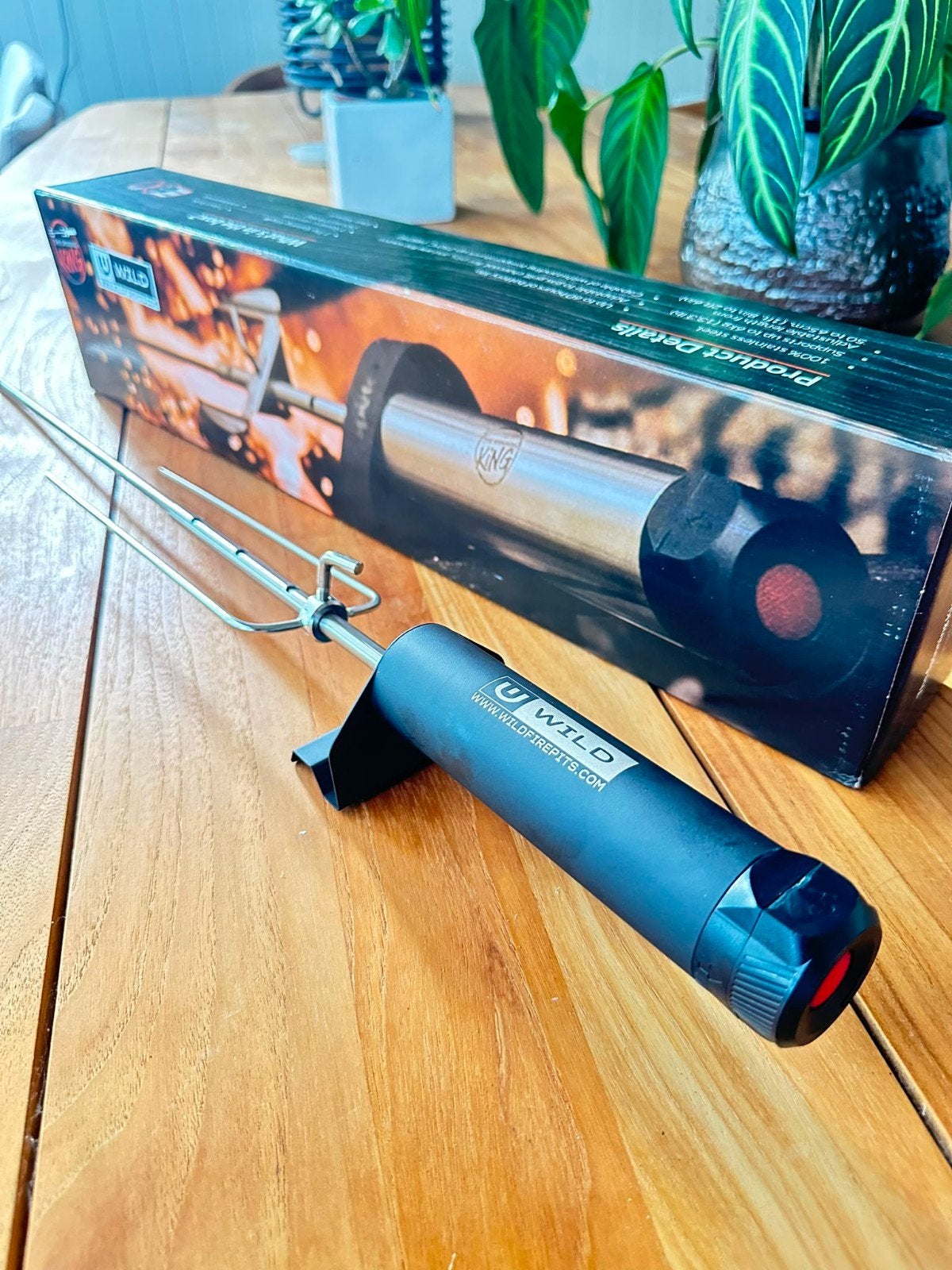 WILD Rotisserie Spit Set voor BBQ, Ophalen of Verzenden, Nieuw, WILD