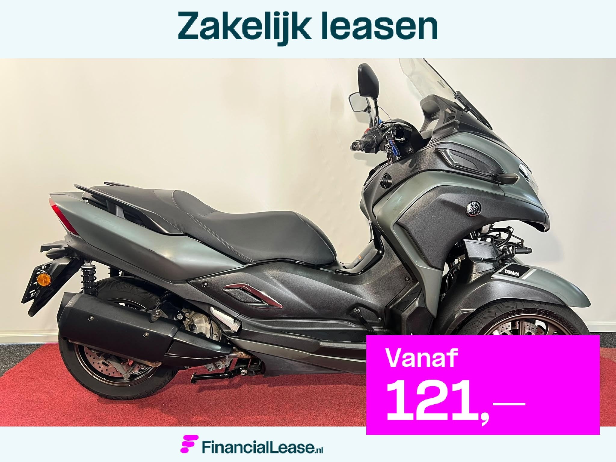 Yamaha Tricity 300 ABS, Scooter, 292 cc, Bedrijf, ABS