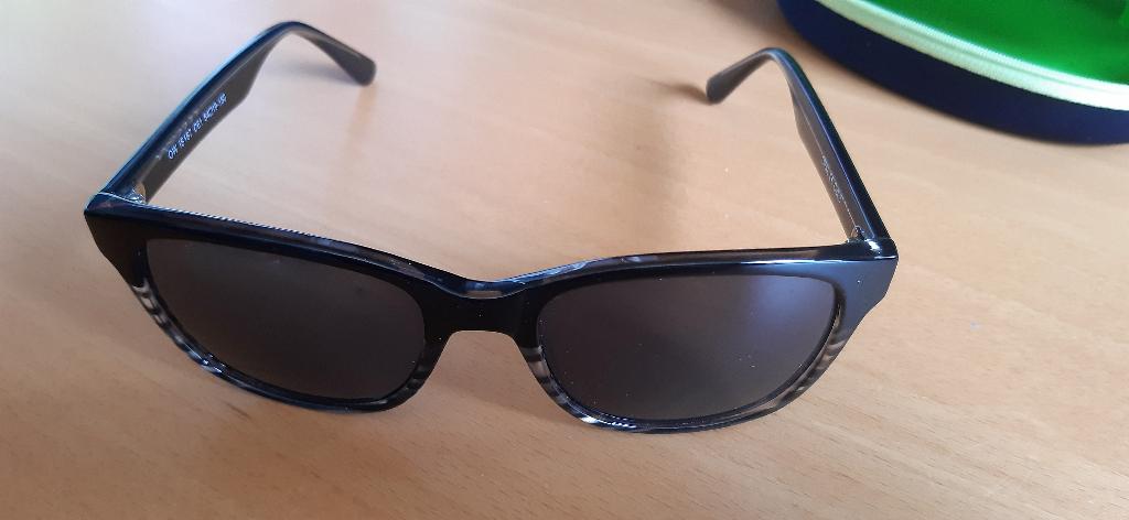 Humphrey's Eyewear zonnebril met bijbehorende koker, Sieraden, Tassen en Uiterlijk, Overige merken, Zonnebril, Zwart, Ophalen of Verzenden