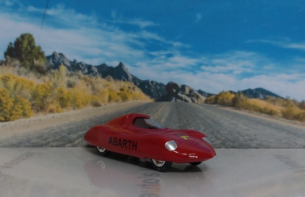 1:43 Fiat Abarth 1000 Bialbero Pininfarina Record Car 1960, Ophalen of Verzenden, Gebruikt, Auto, Overige merken
