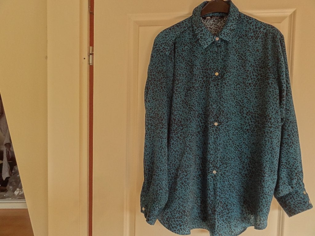LEUKE bloese , maat M , merk Zara , ZGAN , met GRATIS, Maat 38/40 (M), Ophalen of Verzenden, Zo goed als nieuw, Zara Basic