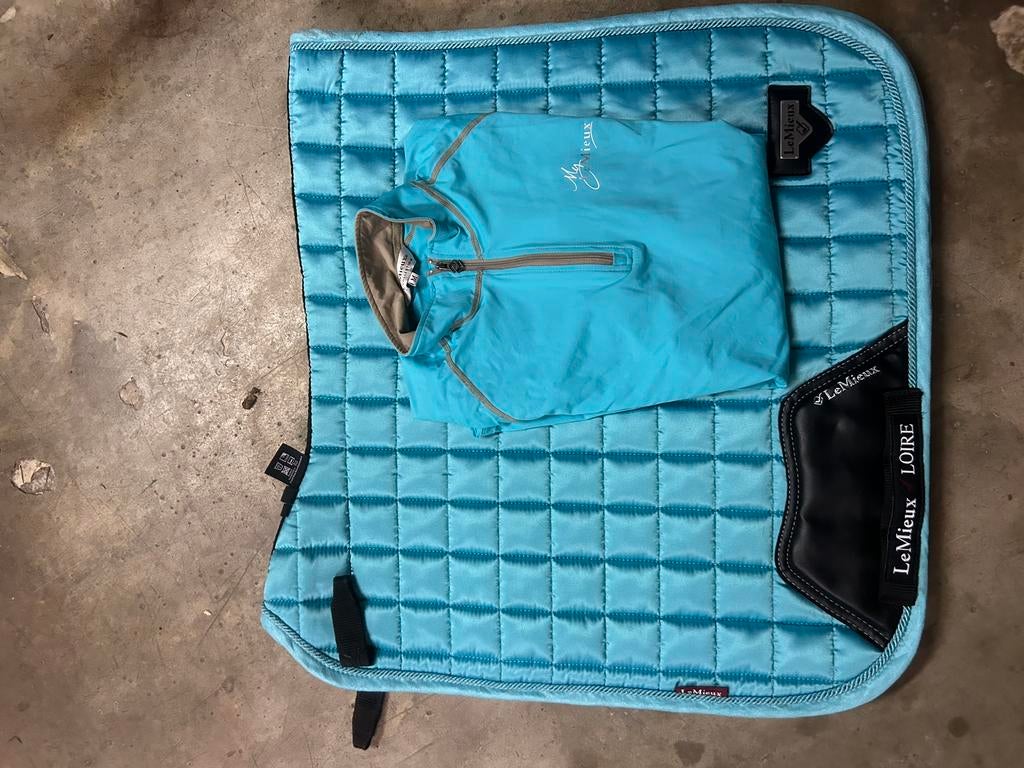 Lemieux azure, Full (L), Dressuurdekje, Ophalen of Verzenden, Zo goed als nieuw