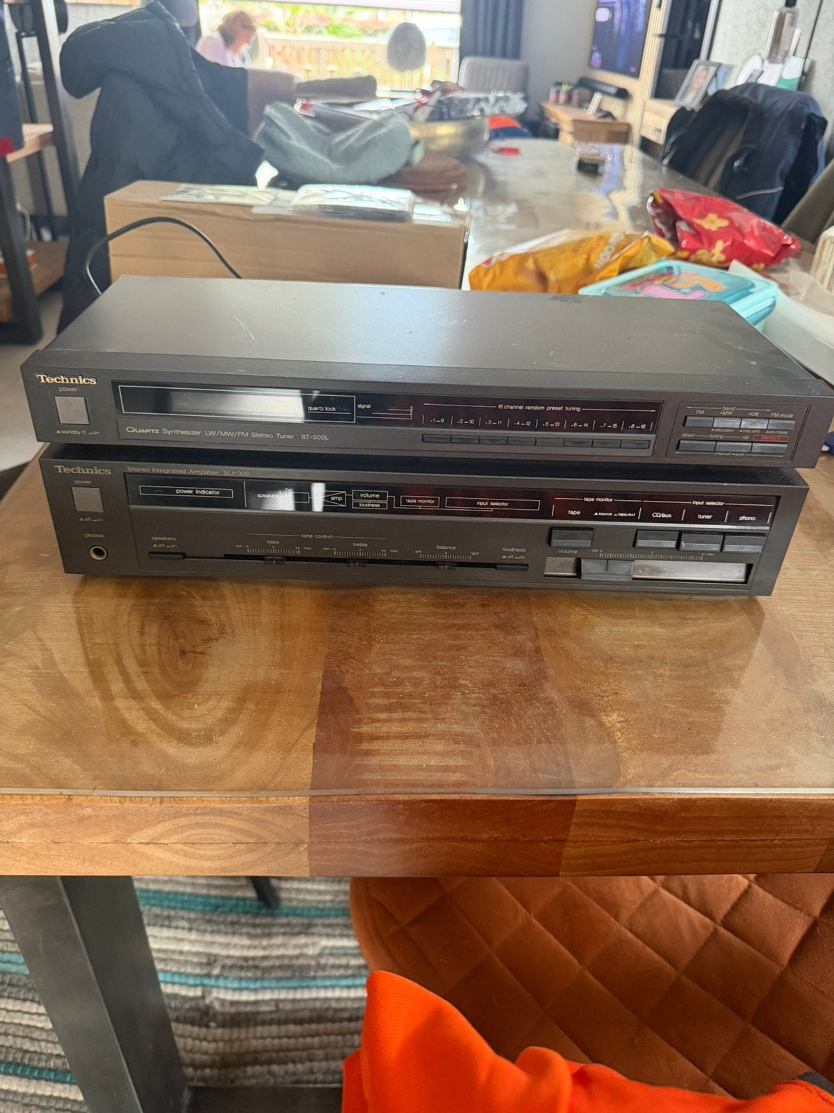 Technics tuner en versterker vintage ST-500L SU-300
