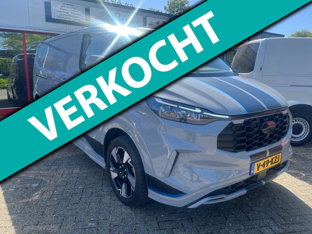 Ford TRANSIT CUSTOM 170 PK AUT L2H1 Sport BJ 12-2024 ALLE OP, Gebruikt, Euro 6, 4 cilinders, Bedrijf