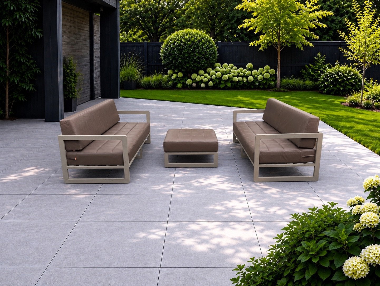 LIFE Outdoor Alu Loungeset, Tuin en Terras, Ophalen, Zo goed als nieuw, Aluminium, Bank