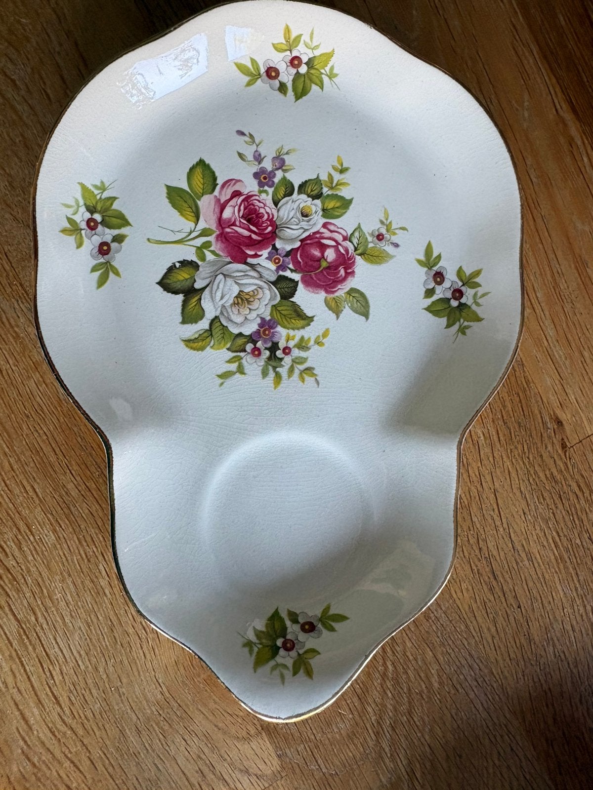 James Kent Old Foley 'Harmony Rose' tennis plate, Antiek en Kunst, Ophalen of Verzenden
