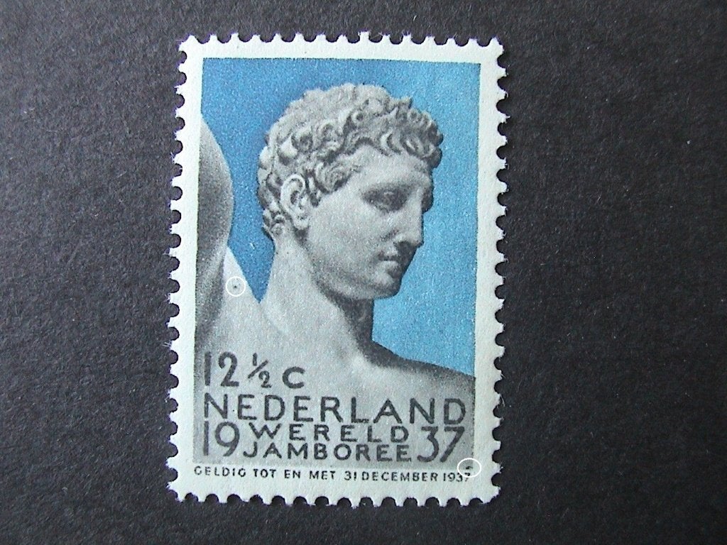 plaatfout 295 , postfris., Postzegels en Munten, Verzenden, T/m 1940, Postfris