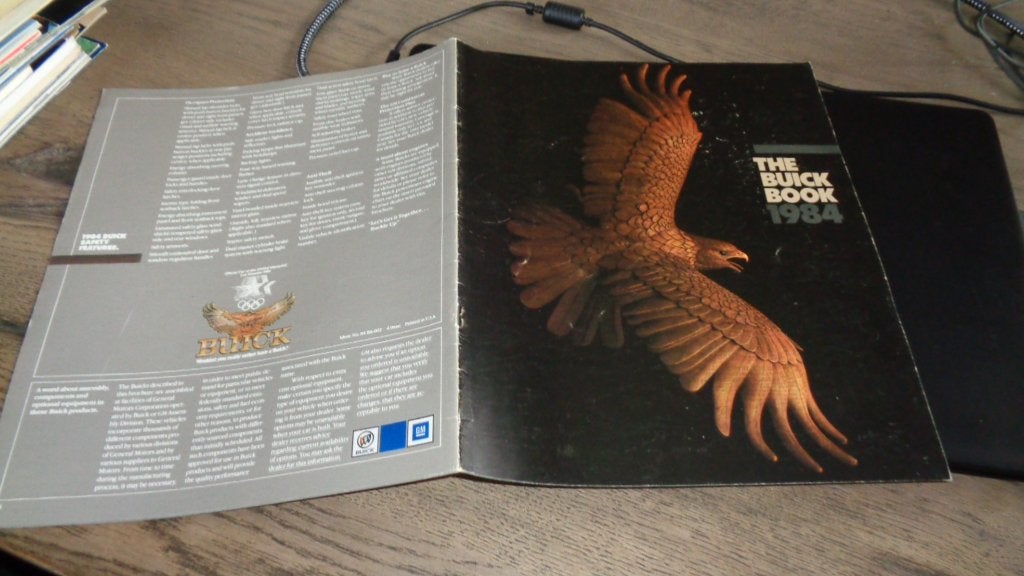 USA Folder Set  BUICK  1984, Verzenden, Zo goed als nieuw, Overige merken