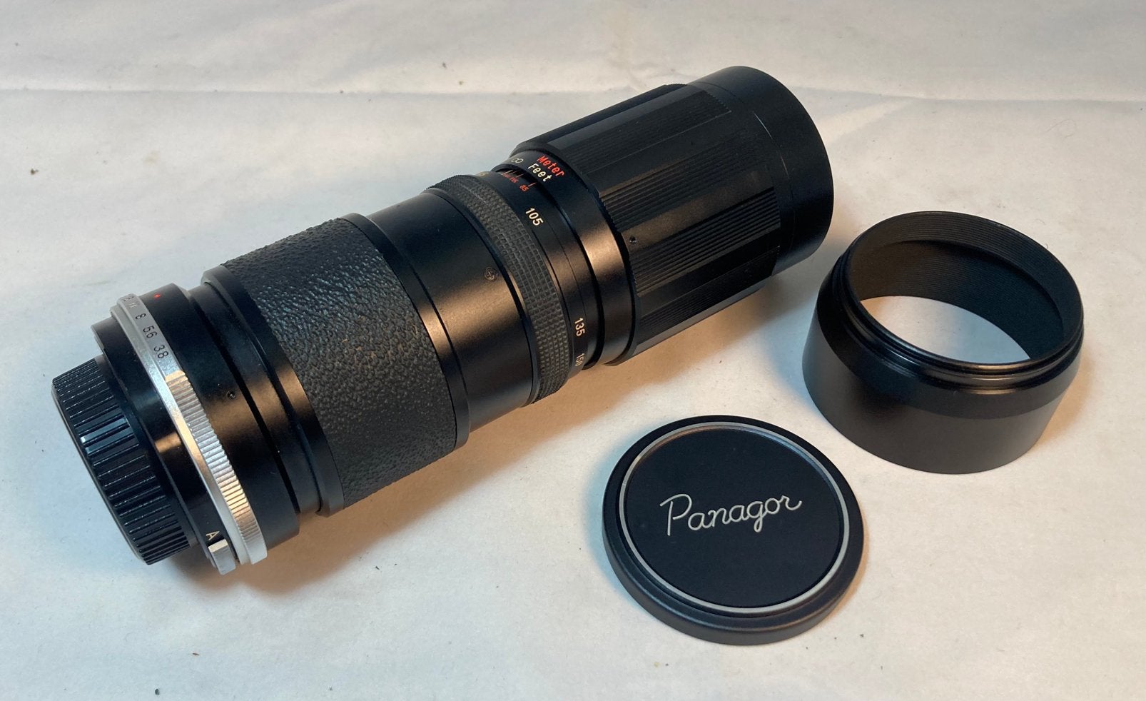 Panagor 85 - 205 mm zoom-objectief (P-draad), Ophalen, Telelens, Zo goed als nieuw, Zoom