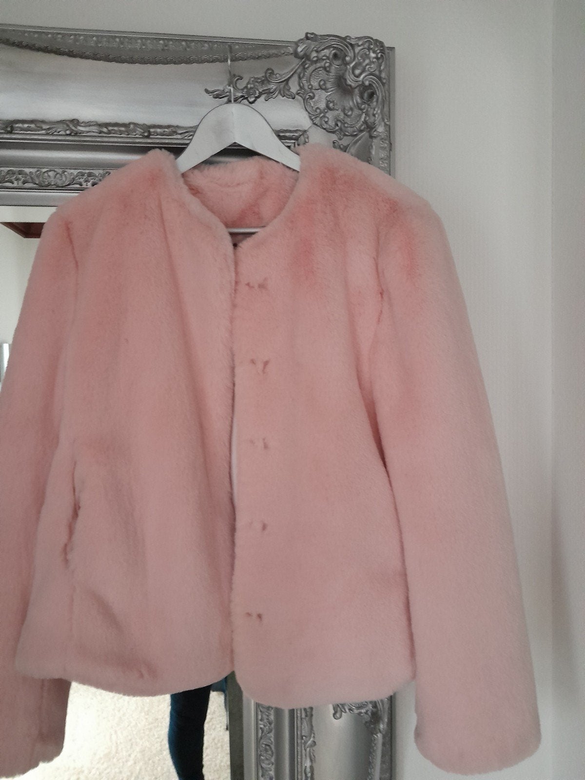 Roze bontjas twin-set maat 38/40, Nieuw, Twin-Set, Roze, Ophalen