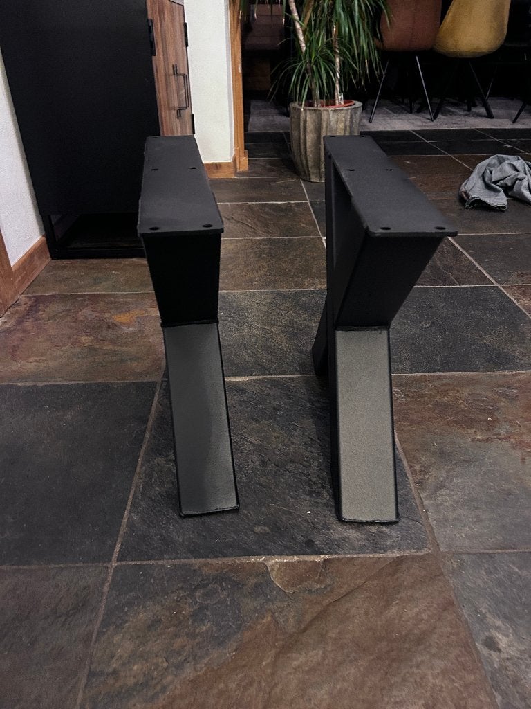 X tafelpoot salontafel poten poot Metalen, Huis en Inrichting, Tafelonderdelen, Ophalen, Tafelpoot, Nieuw, 50 tot 100 cm