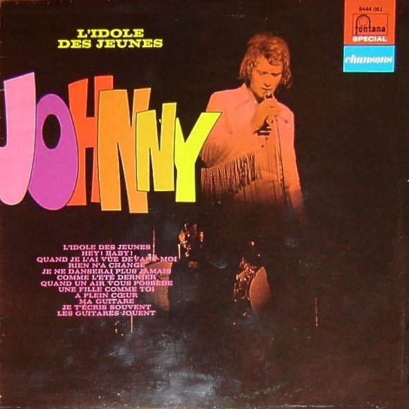 LP - Johnny Hallyday ‎– L'idole Des Jeunes, Gebruikt, Ophalen of Verzenden, Poprock, 12 inch