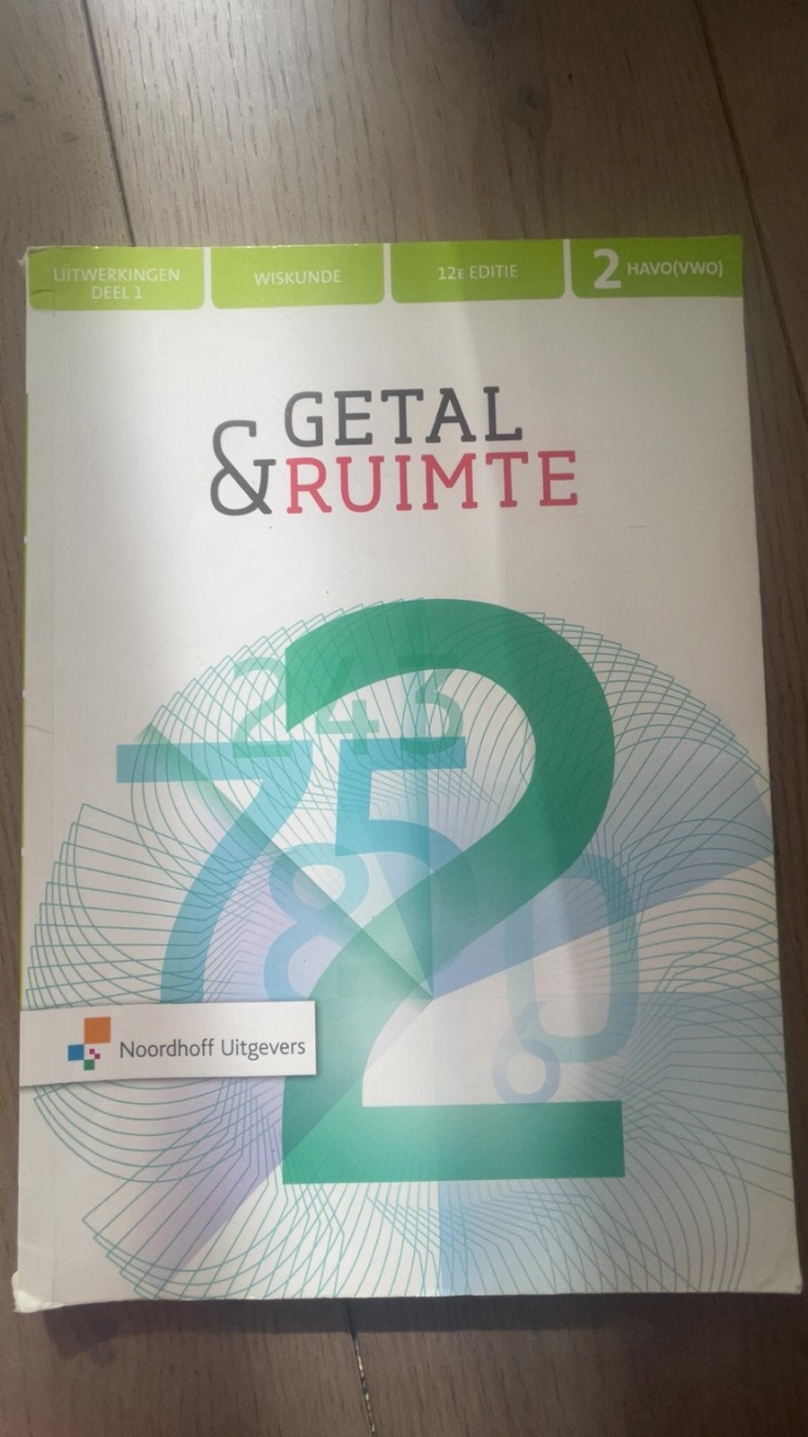 Uitwerkingen deel 1 wiskunde 12e editie 2havo(vwo), Boeken, Schoolboeken, Ophalen of Verzenden, Zo goed als nieuw, Overige niveaus