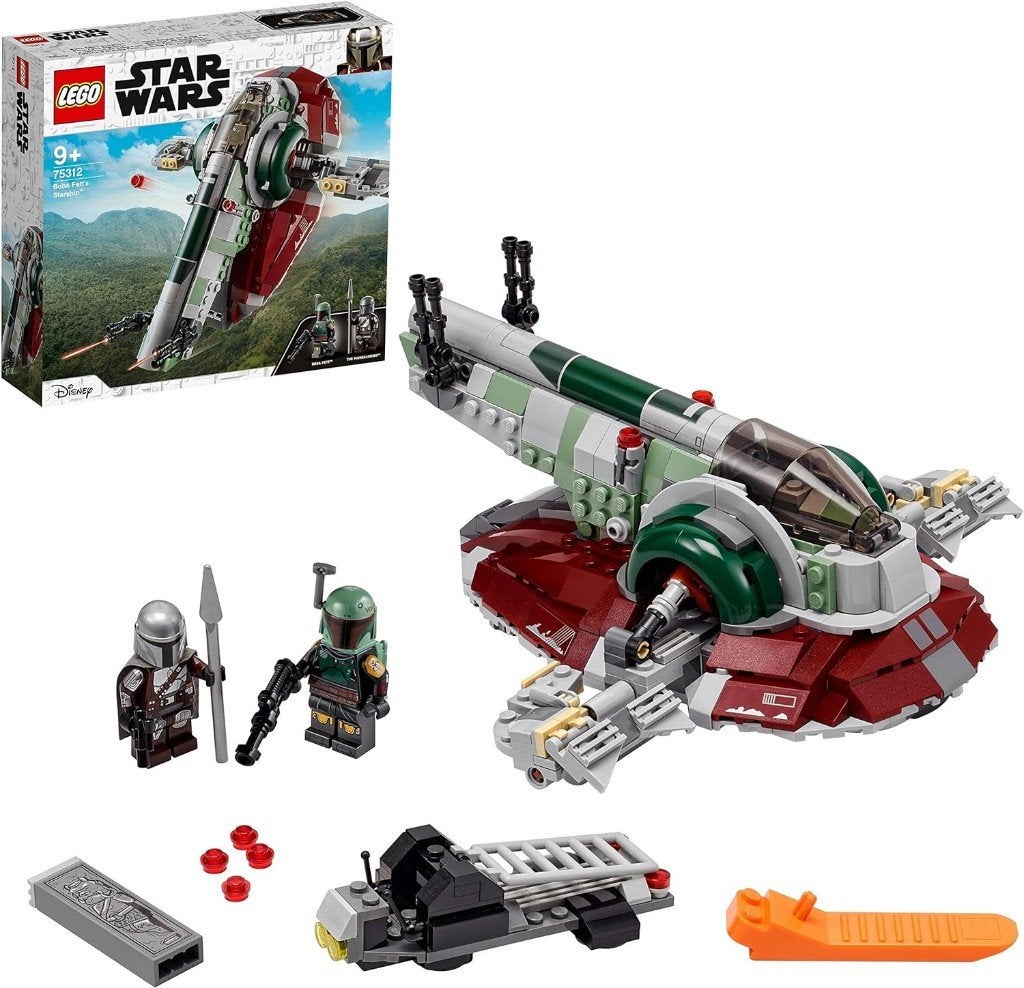 LEGO Star Wars 75312 Boba Fett’s Starship NIEUW, Star Wars, Lego, Nieuw, Ophalen of Verzenden