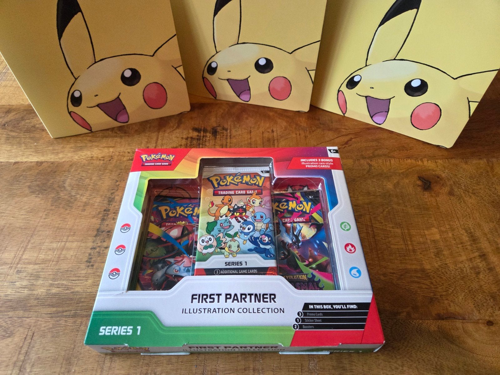 Pokémon First Partner Illustration Collection Series 1, Ophalen of Verzenden, Nieuw, Overige typen