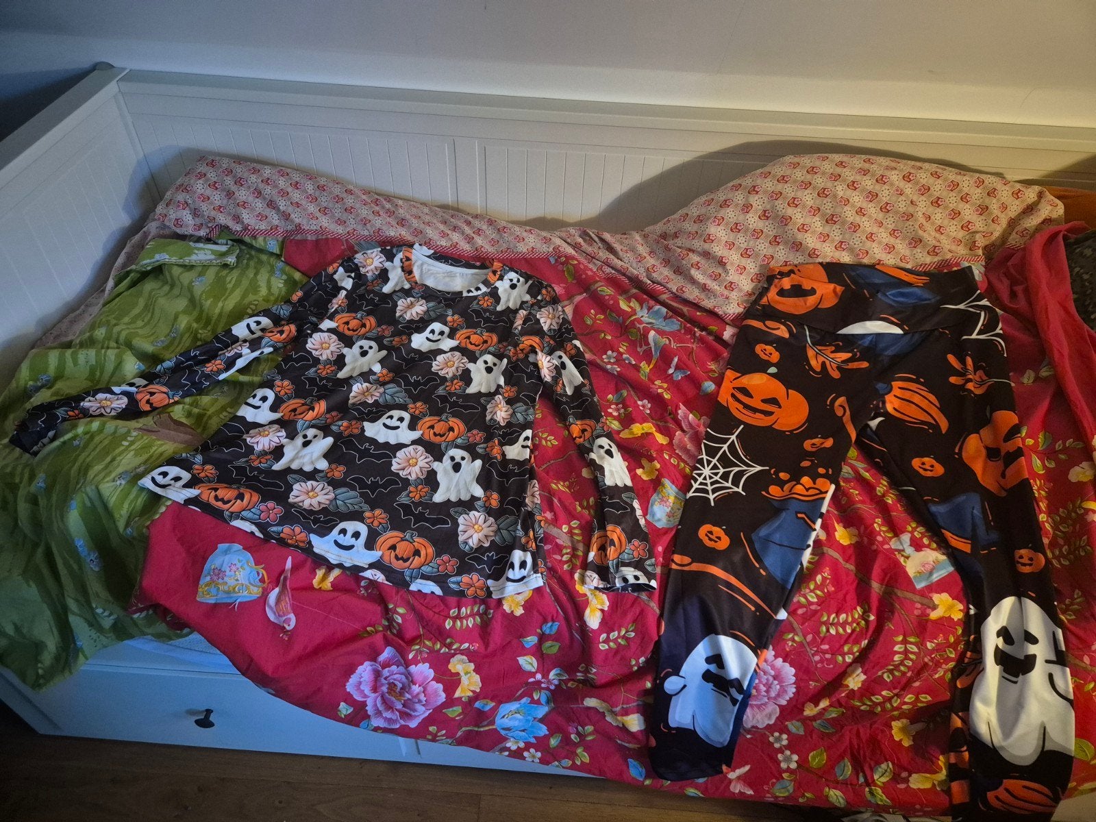 Halloween kleding setje de shirt is maat M broer is maat L, Kleding | Dames, Maat 38/40 (M), Ophalen of Verzenden, Zo goed als nieuw